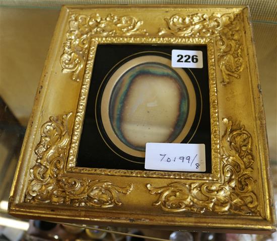 Gilt framed ambrotype